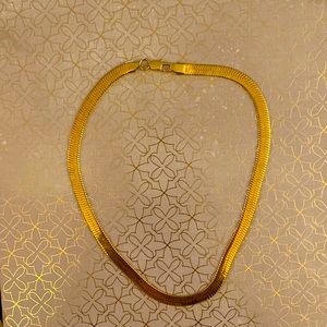 Layering Necklace Herringbone 16”